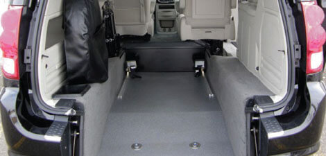 Dodge Grand Caravan with wheelchair ramp