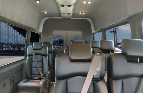 Mercedes Executive Sprinter Van Interior 