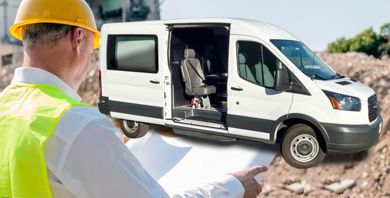 ford transit connect mobile office