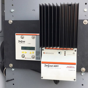 solar power control panel