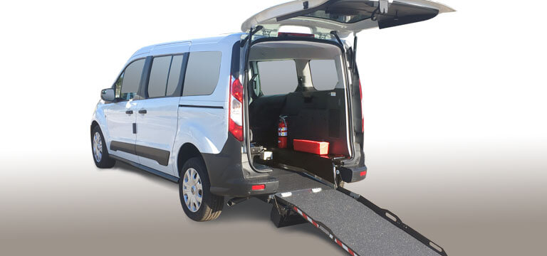 Ford Transit Connect Mobility Van with FlexFlat Wheelchair Ramp