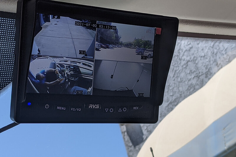 4 Camera Security System screen