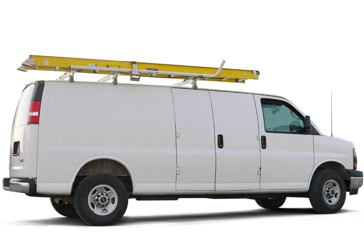 commercial van ladder rack