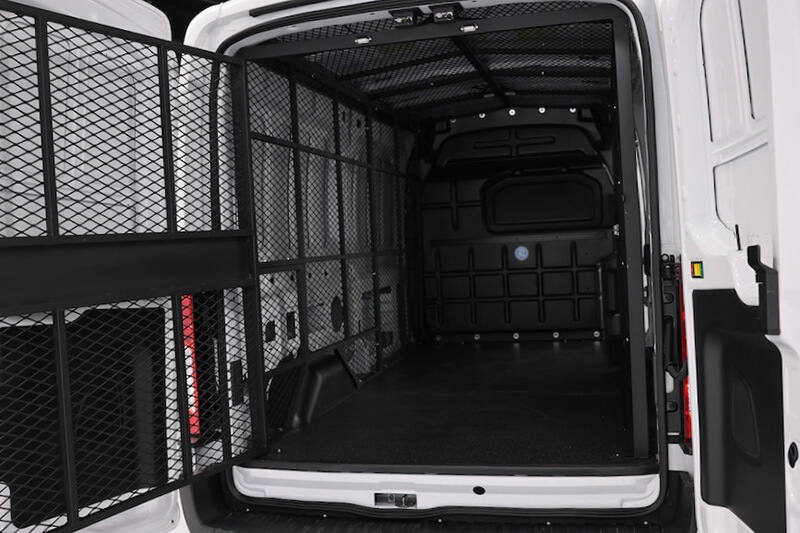 Secure Transporters Secure Transporter rear view with doors open showing open interior