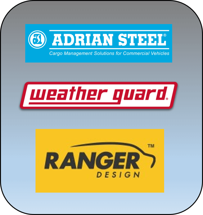 Adrian, W-G, Ranger Logos in a Box