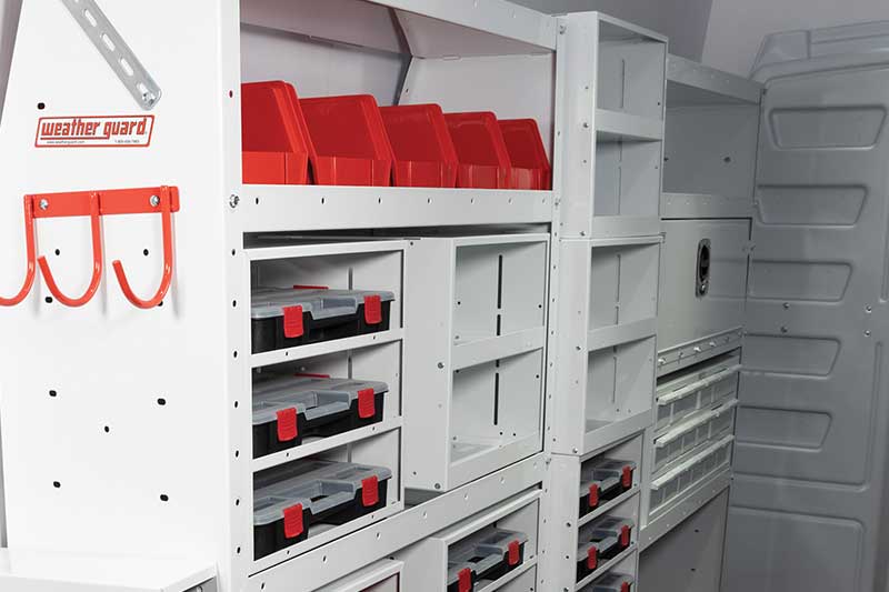 Drawers & Parts Storage