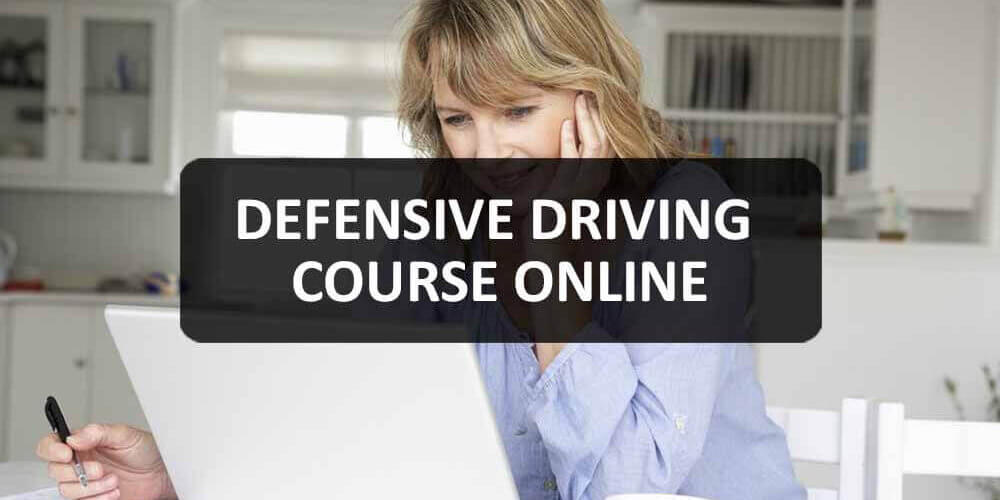 A woman sits at a table, focused on her laptop with the text Defensive Driving Course Online prominently displayed. Enroll today and enhance your skills with PASS Training from the comfort of your home. A woman sits at a table, focused on her laptop with the text Defensive Driving Course Online prominently displayed. Enroll today and enhance your skills with PASS Training from the comfort of your home.